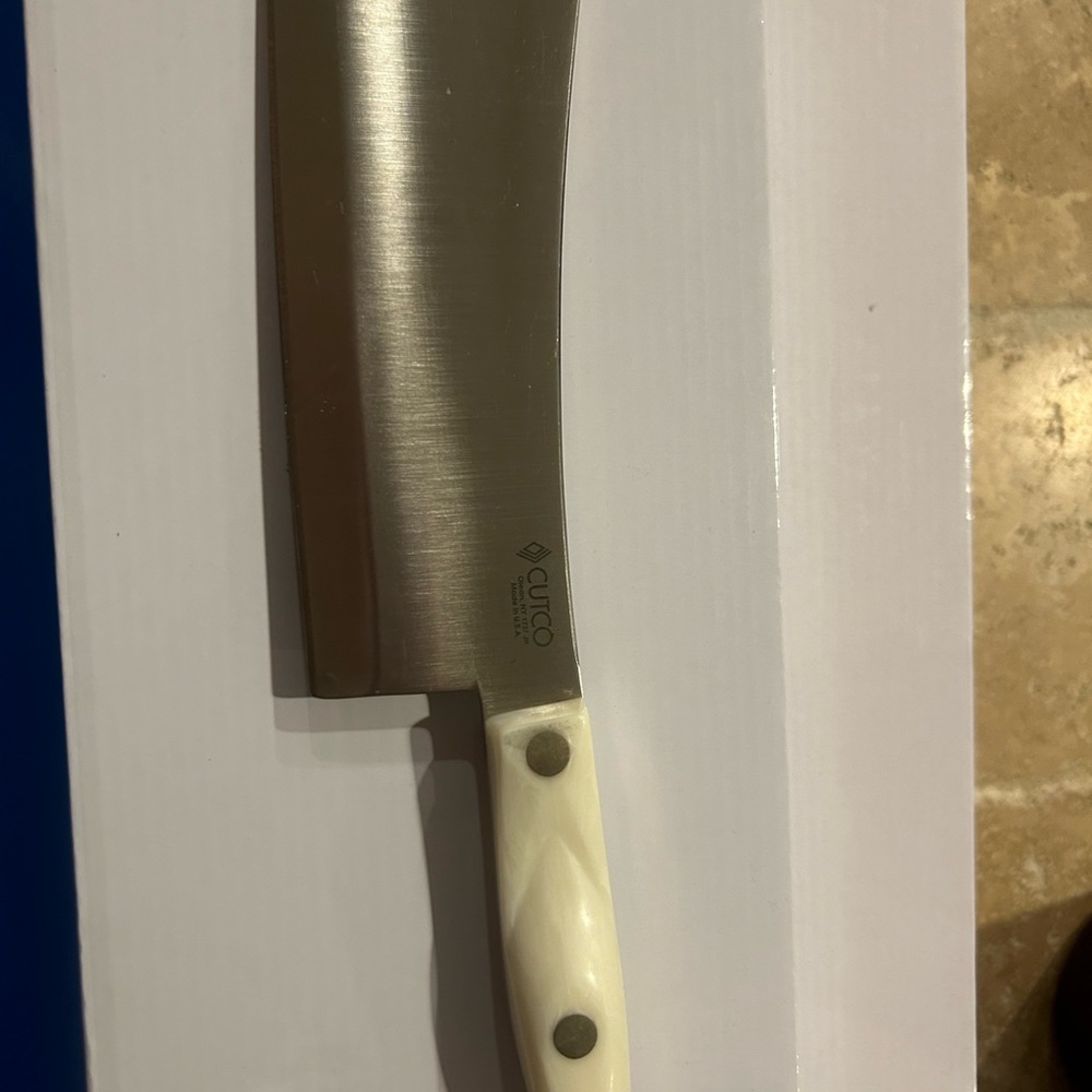 Cutco Pearl White Clever